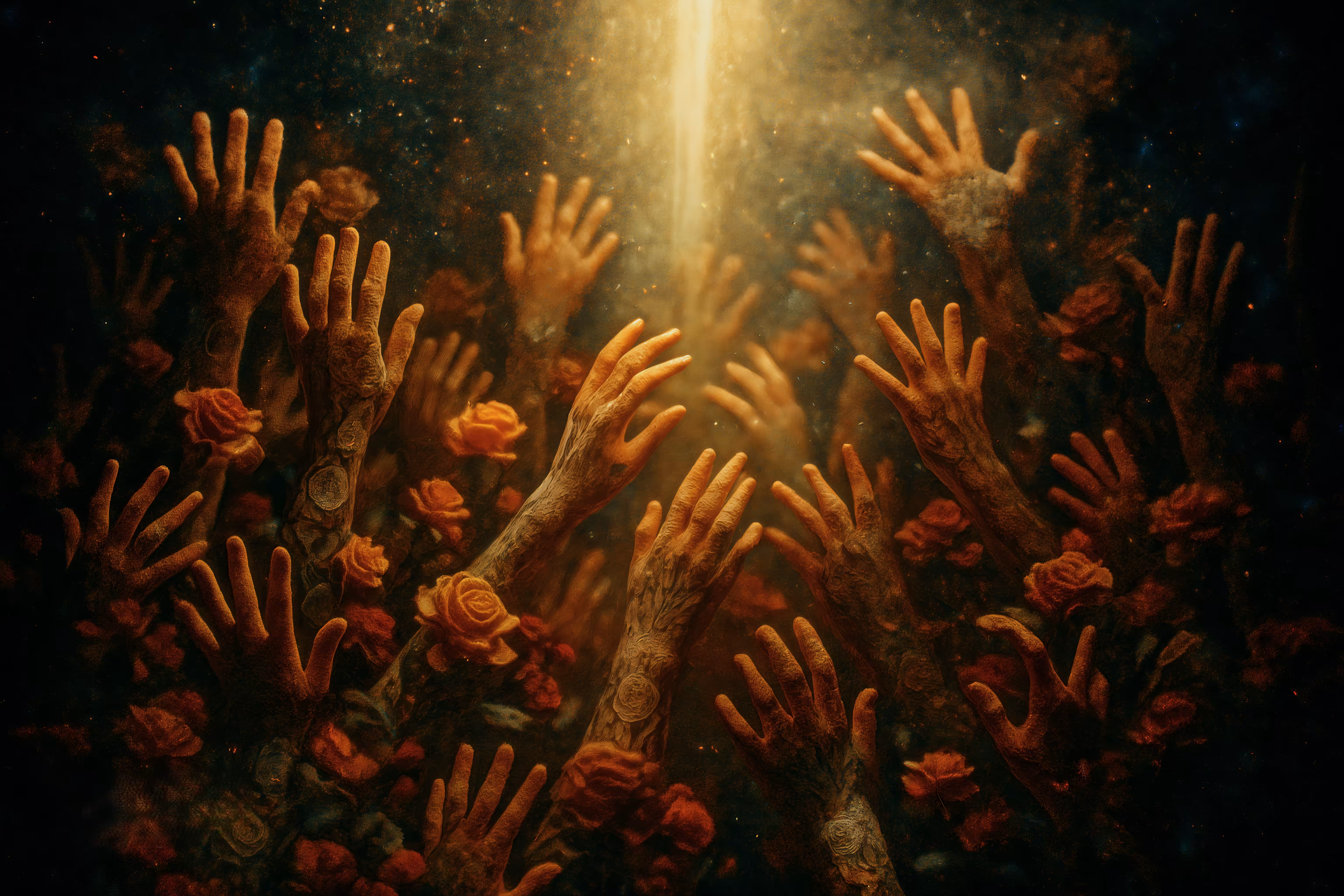 A prayer that grows into a rose