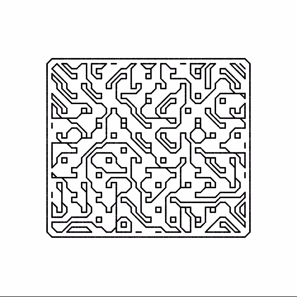 Diagonal Font #17