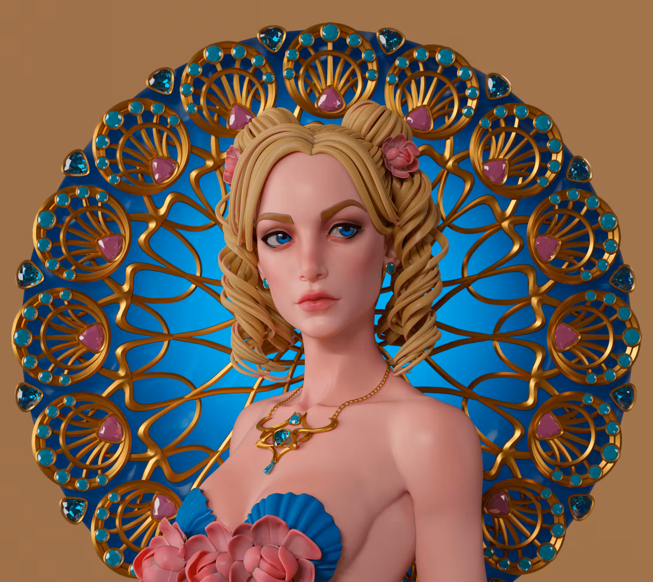 Art Nouveau Girl #2