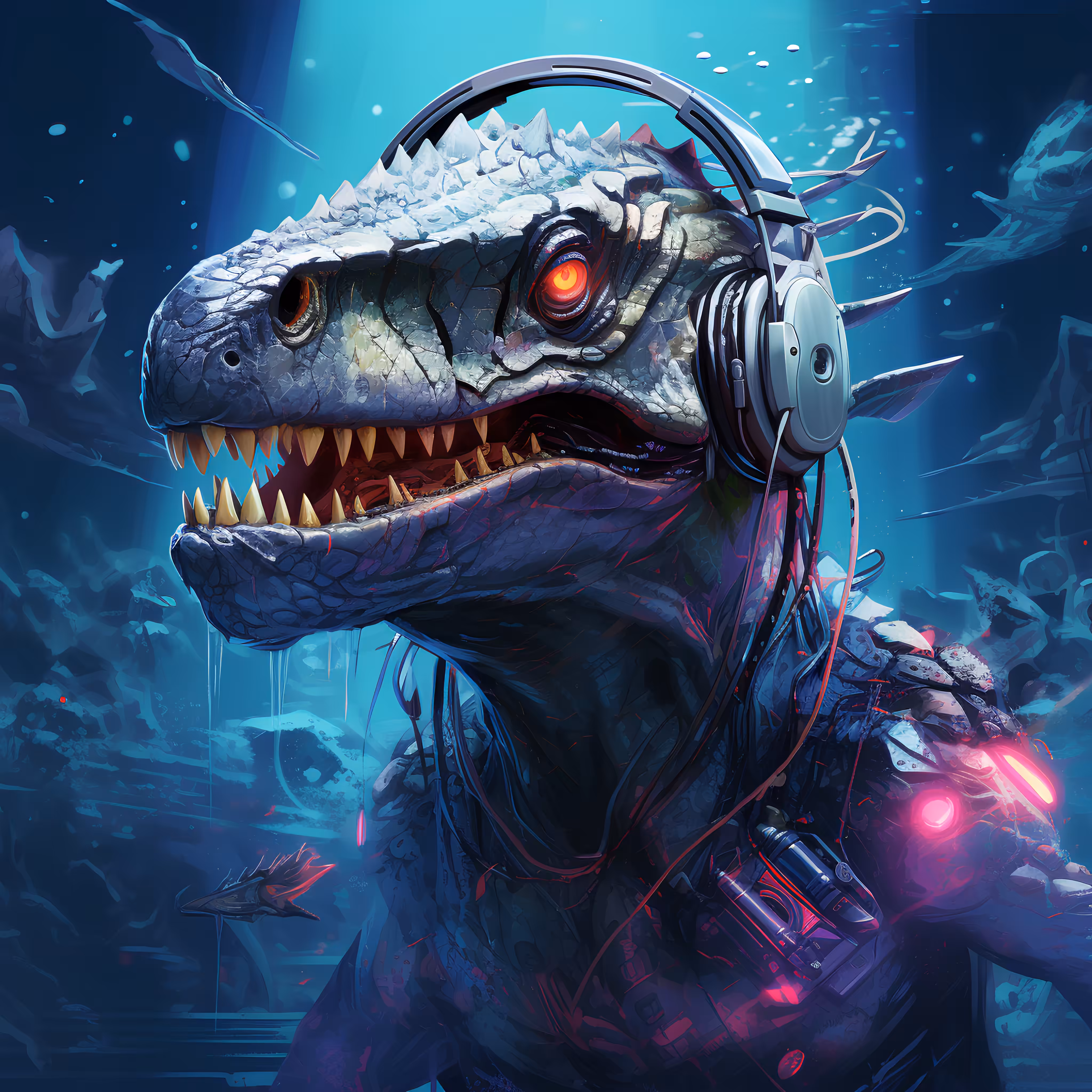 Aquatic Dinosaur