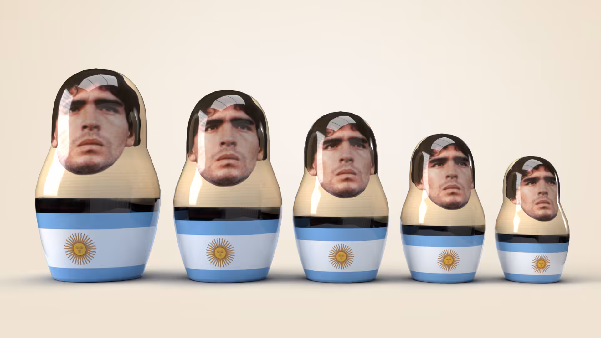 Maradona Matryoshka