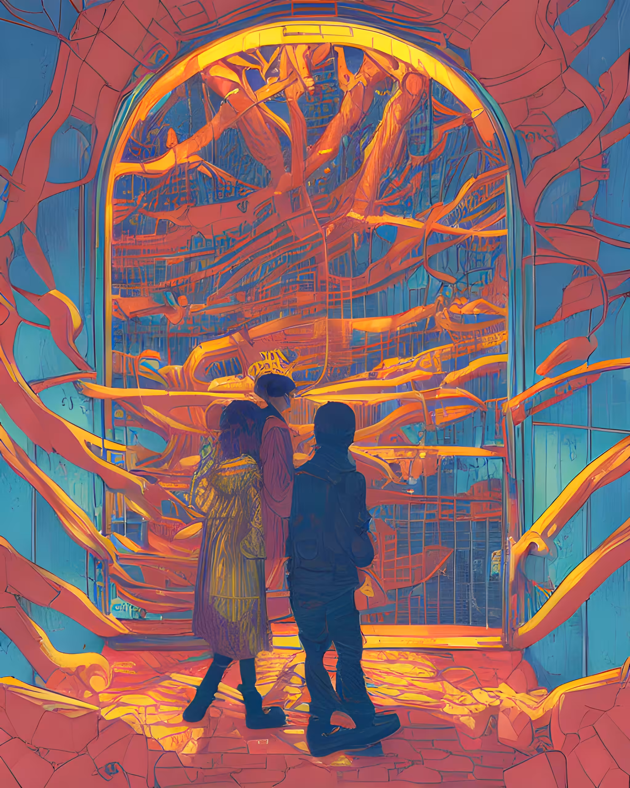 Finding the Red Temple
