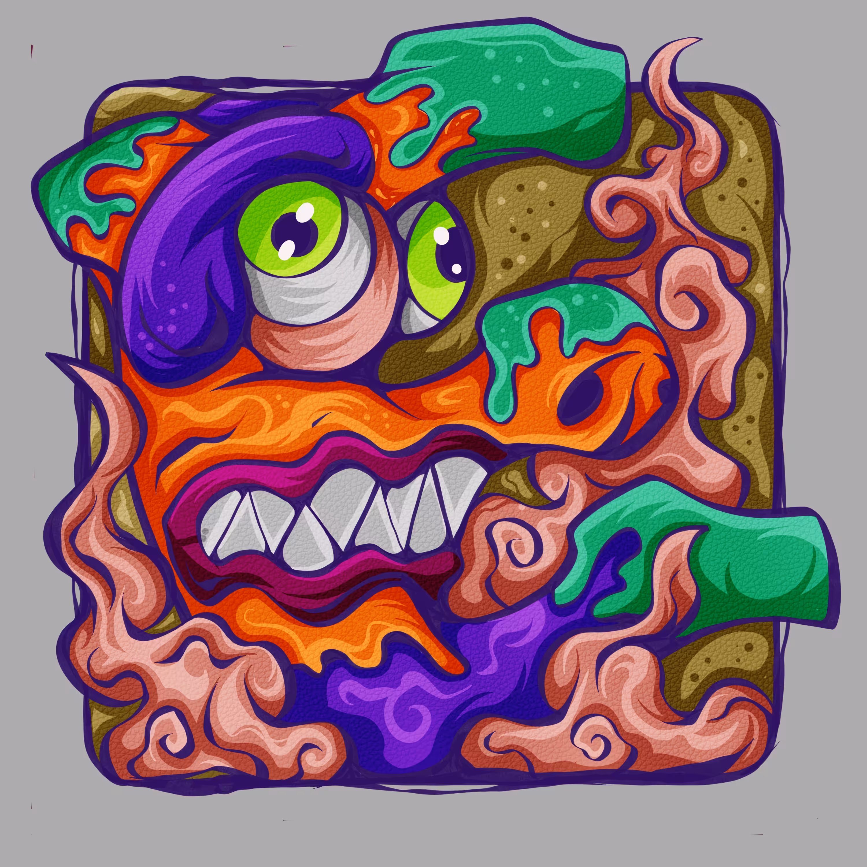 Alfabet Monster #5