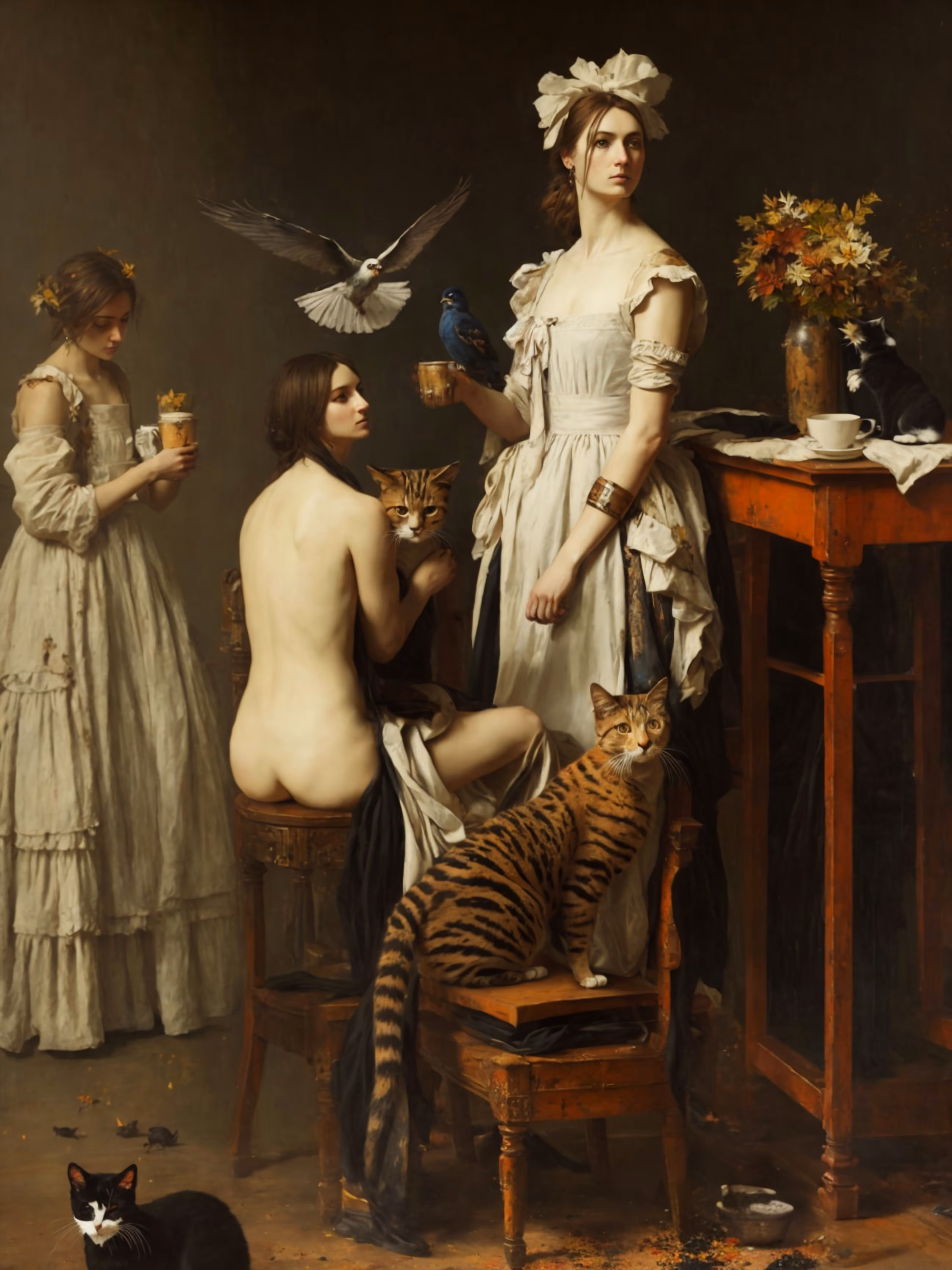 The NeverEnding Collection: GM with Birds and Cats