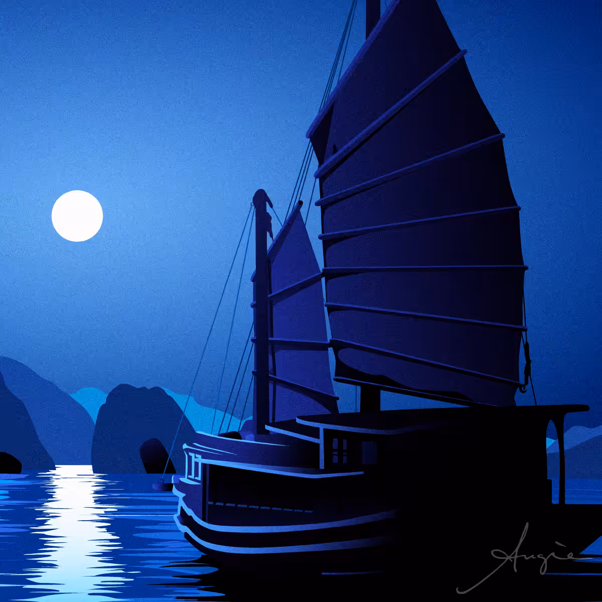 Junk in the Moonlight