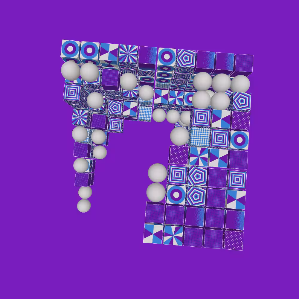 Liquid Cubes #55