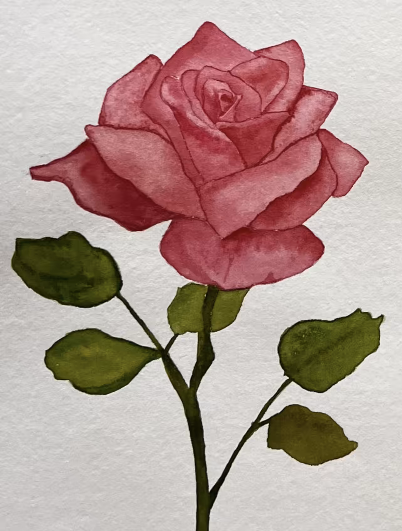 flower watercolor