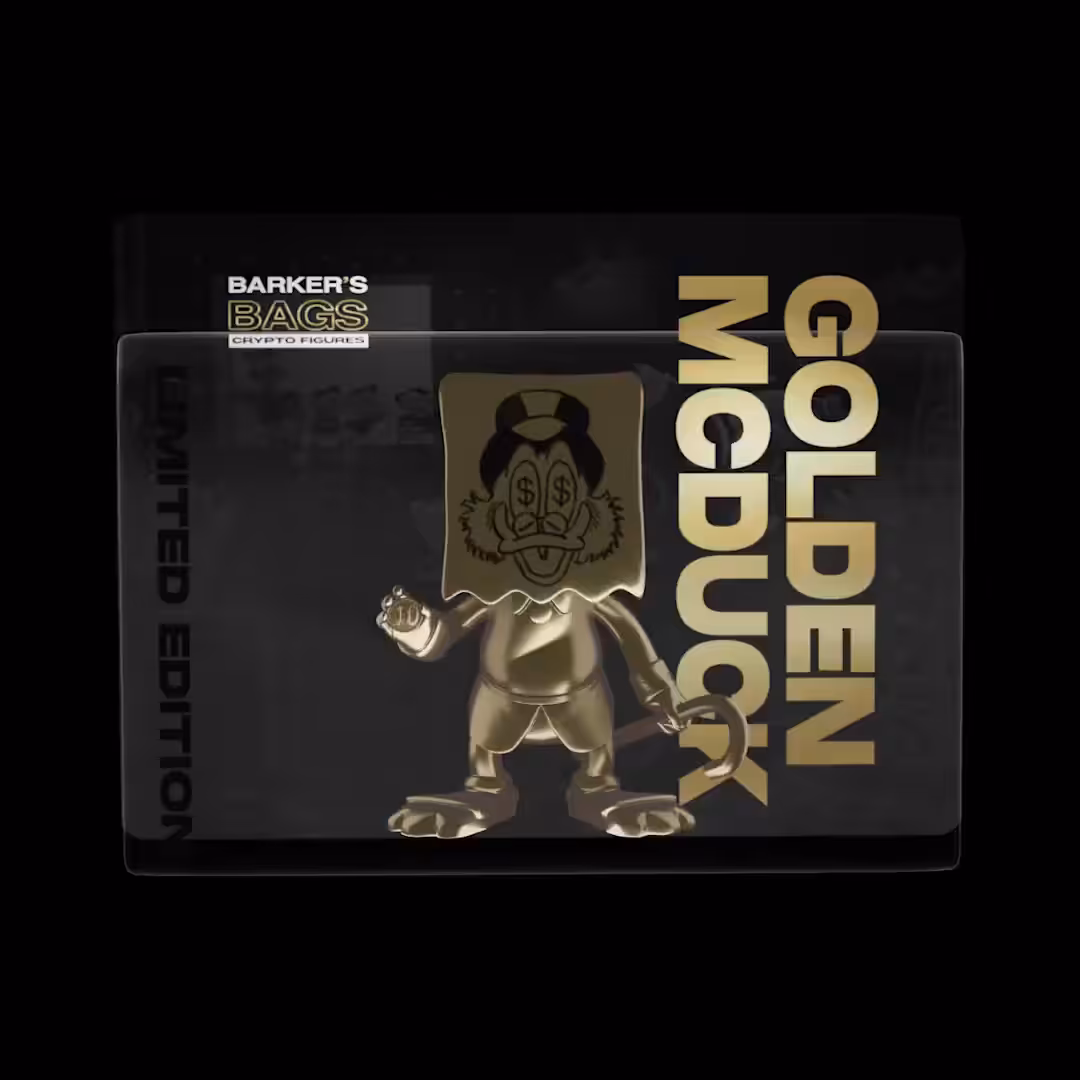 GOLDEN MC-DUCK (BARKER'S BAGS)