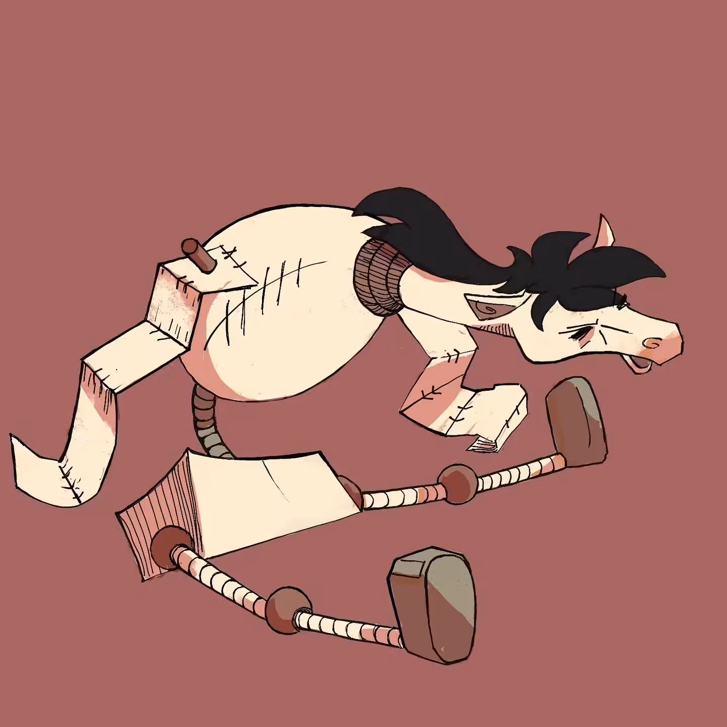 Sneezing Horsey