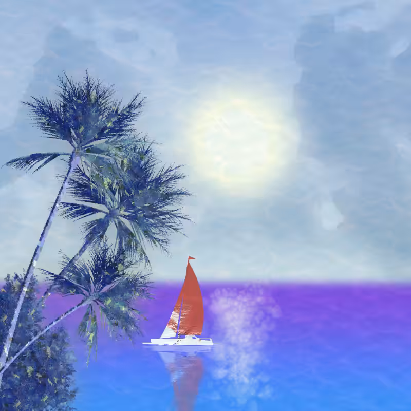 Pastel Island #80