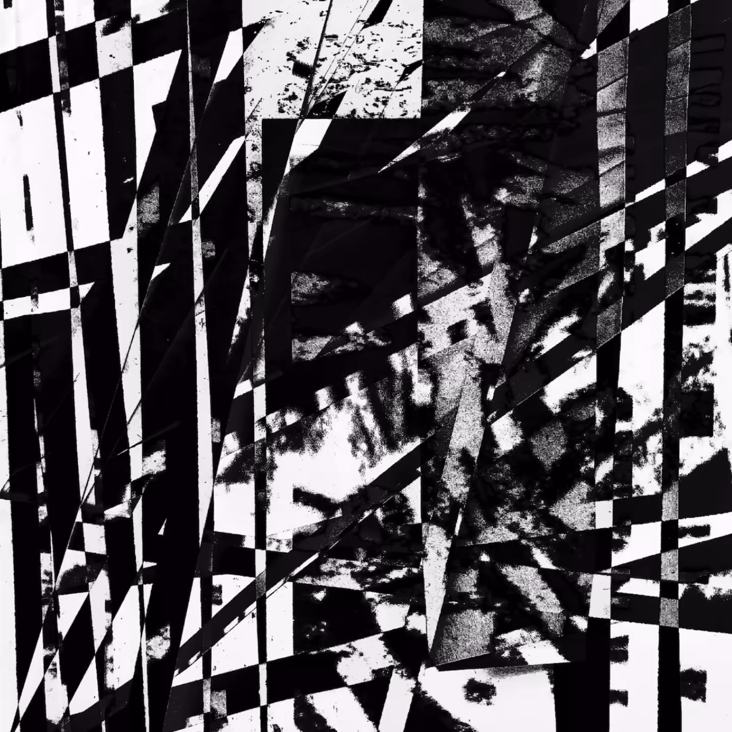 Collage 147 with Digital Glitch