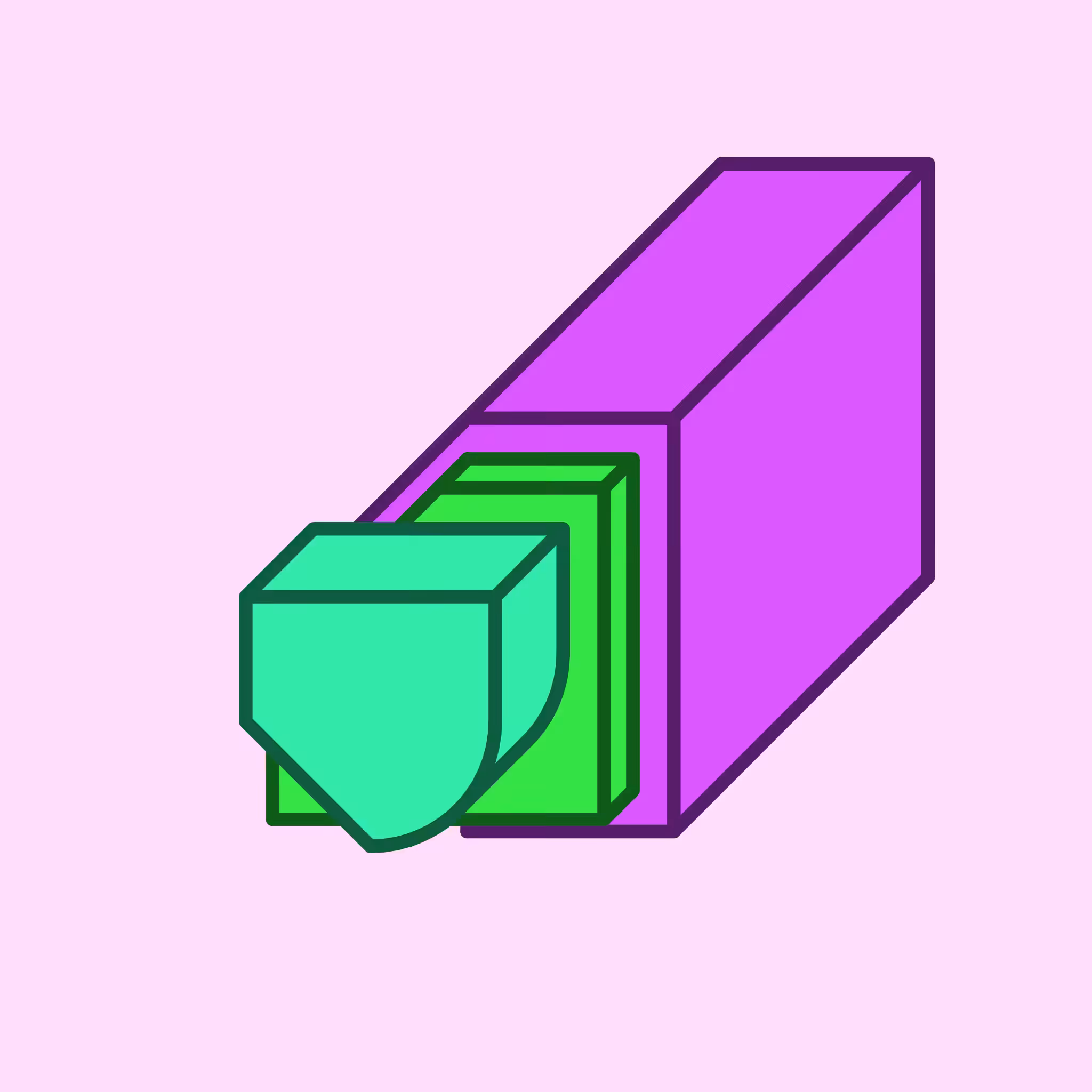 Calm shapes #1307