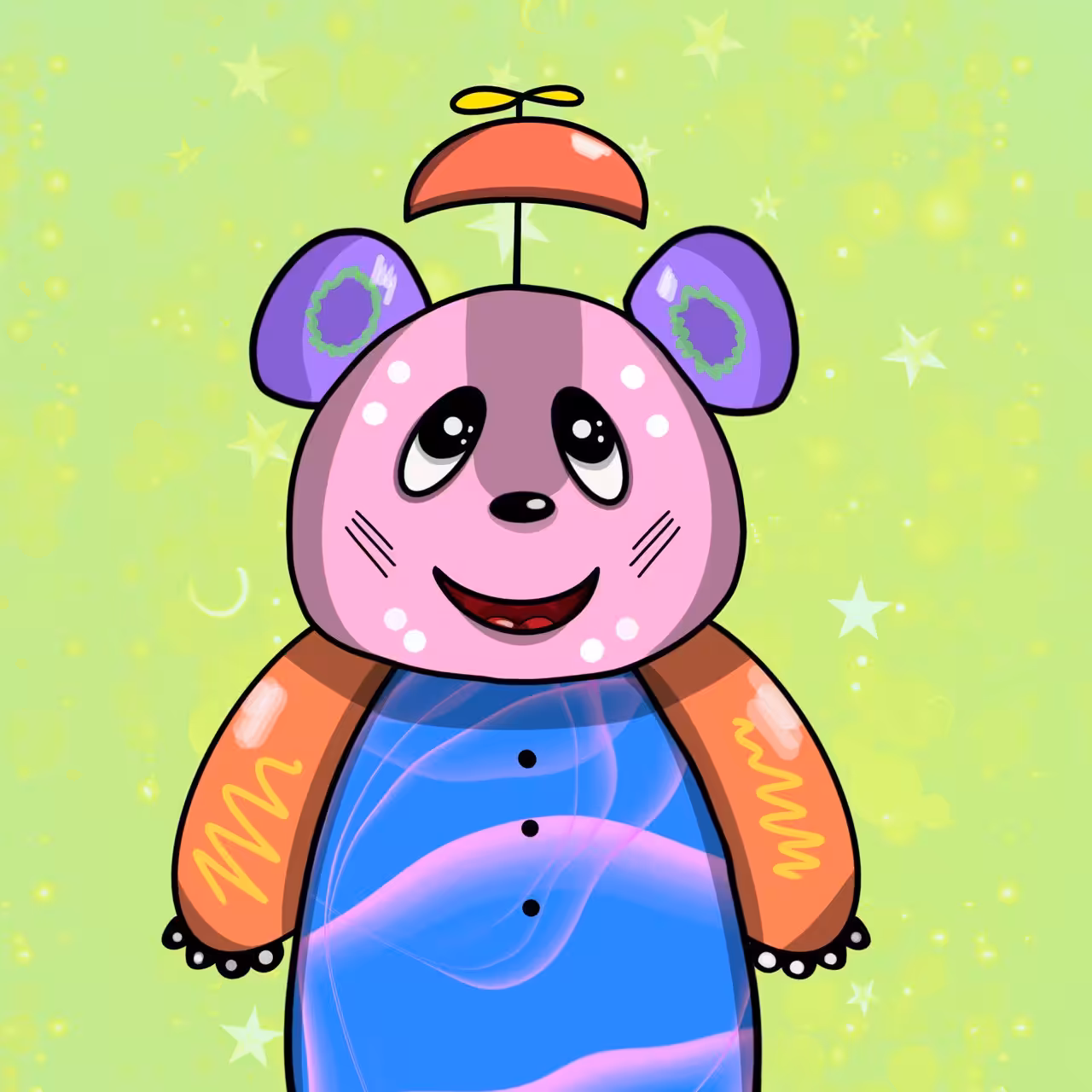 Funny panda #001