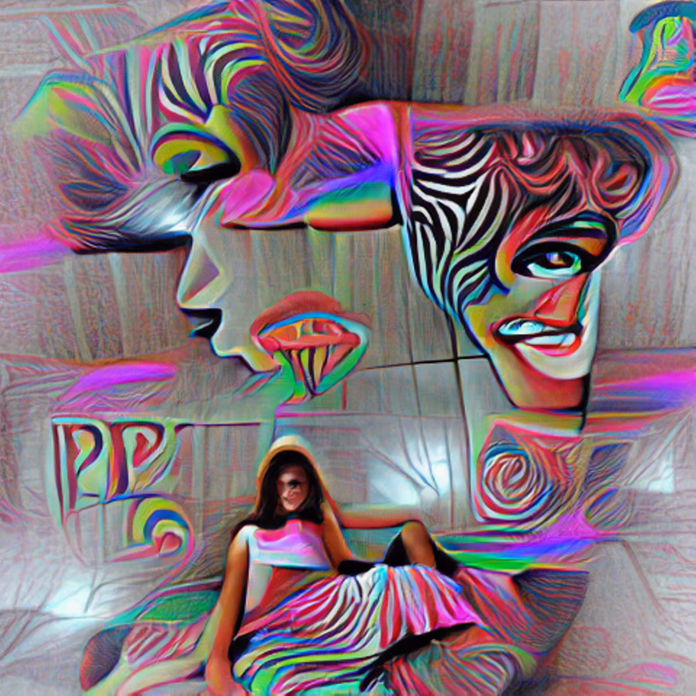 Psychedelic girls