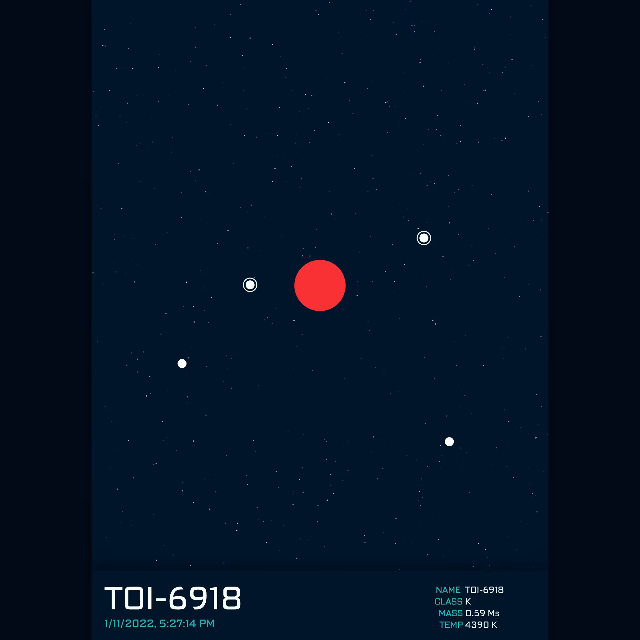 PLANETARY SYSTEM #123
