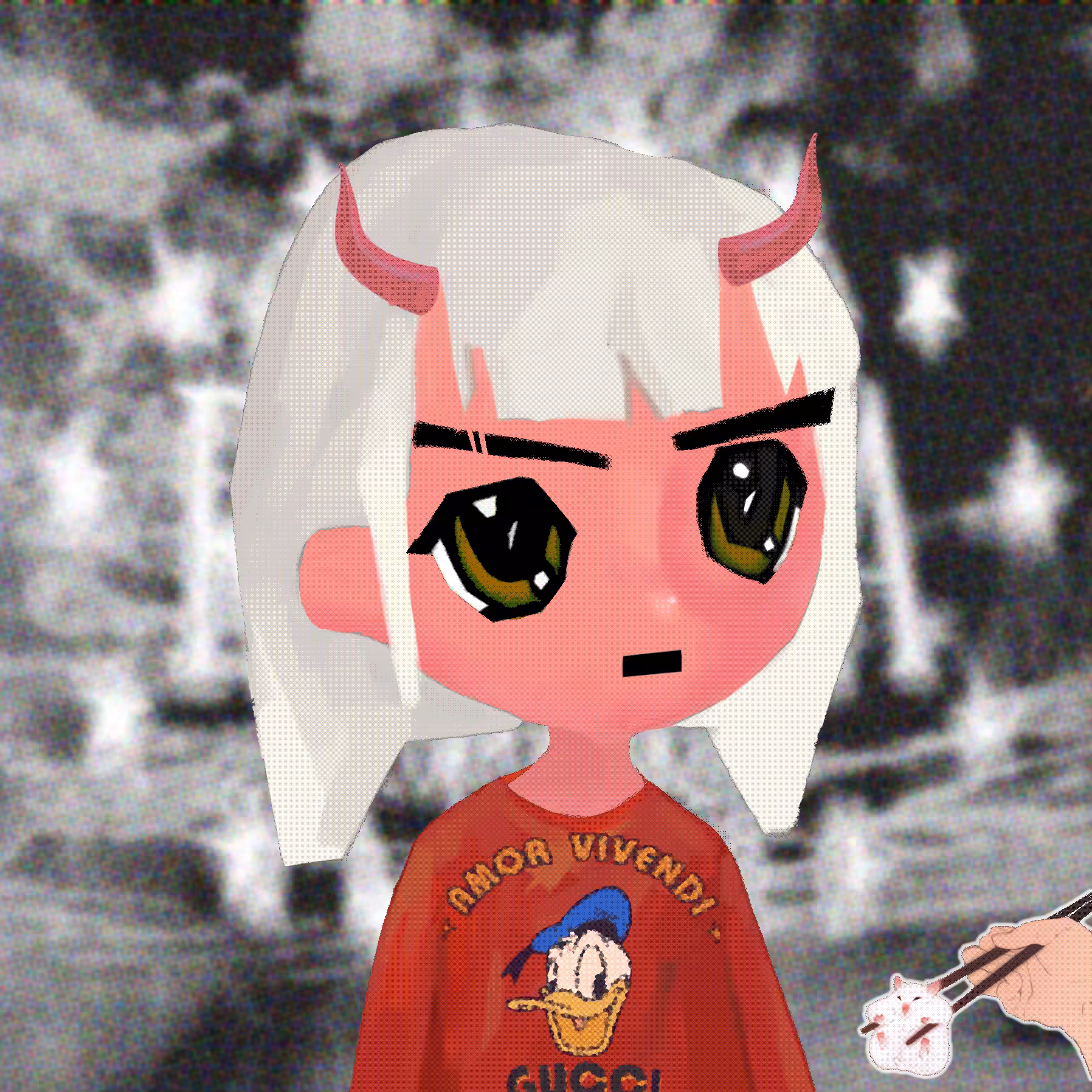 Redacted Remilio Babies: Remilio 7077