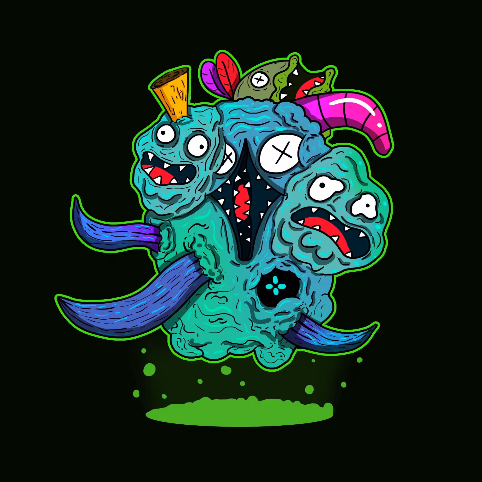 Monster World #56 (Summon by Shaman)