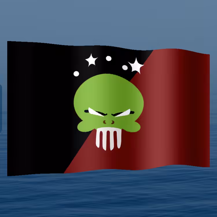 Jolly Roger Flag #206