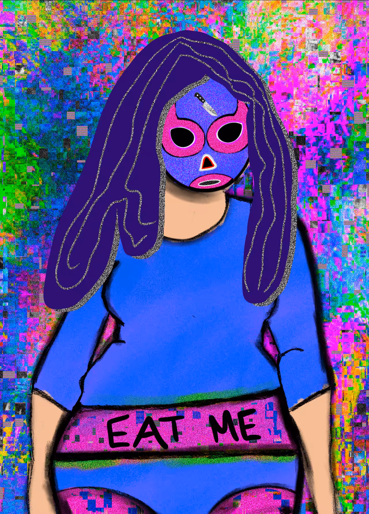 NFT luchadora #118