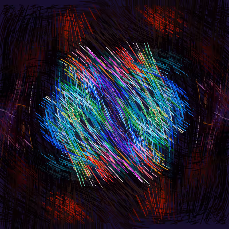 rainbow explosion #21