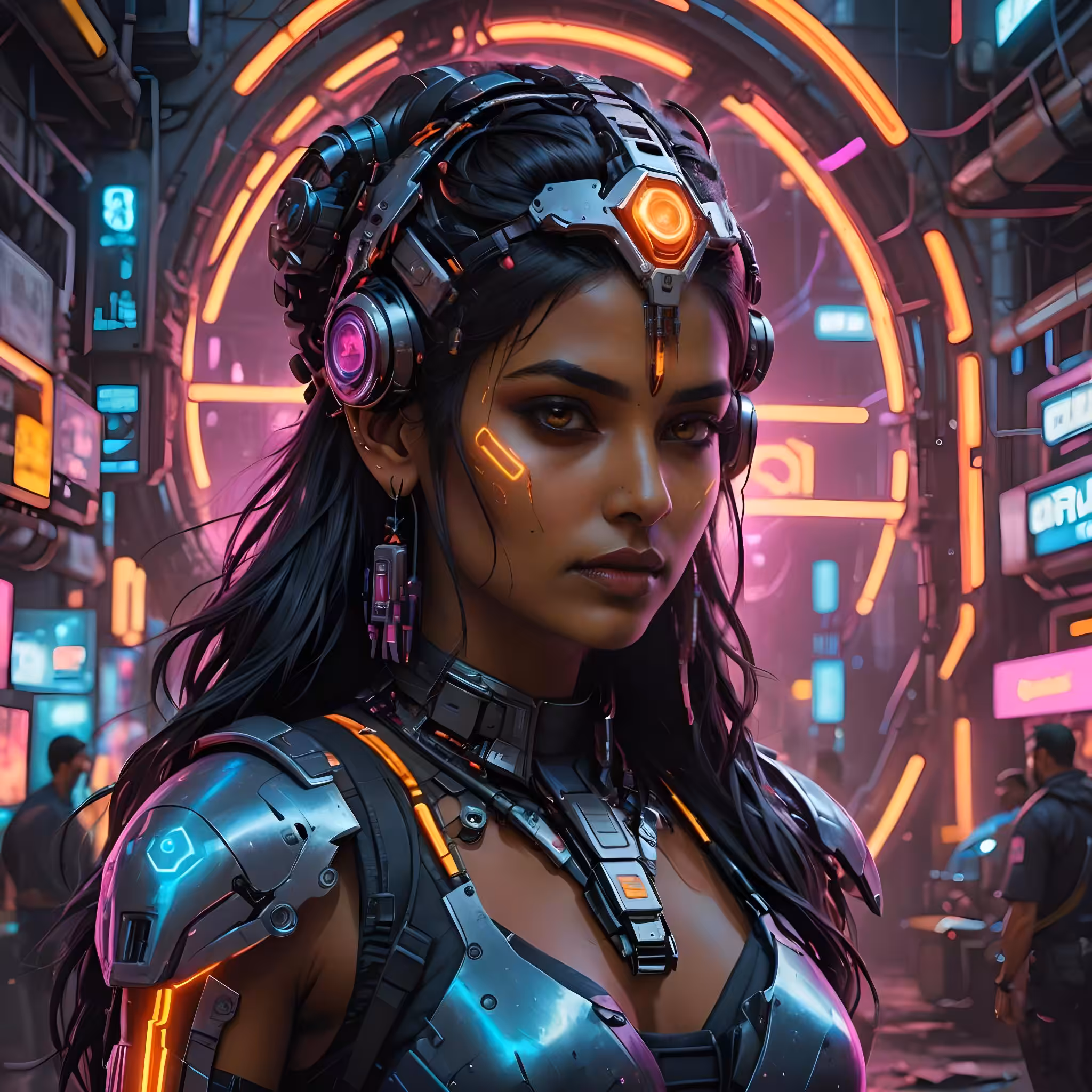 Cyberpunk Girl #040
