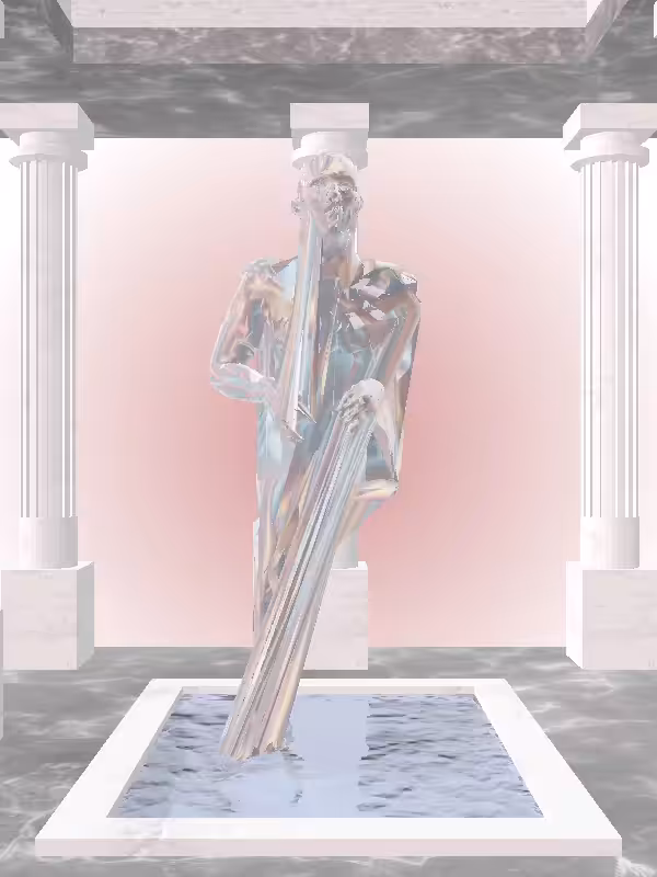 HeavenComputer: The Old Holographic Glow Man #1615