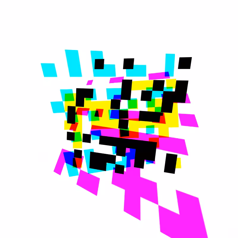 CMYK Decay #15