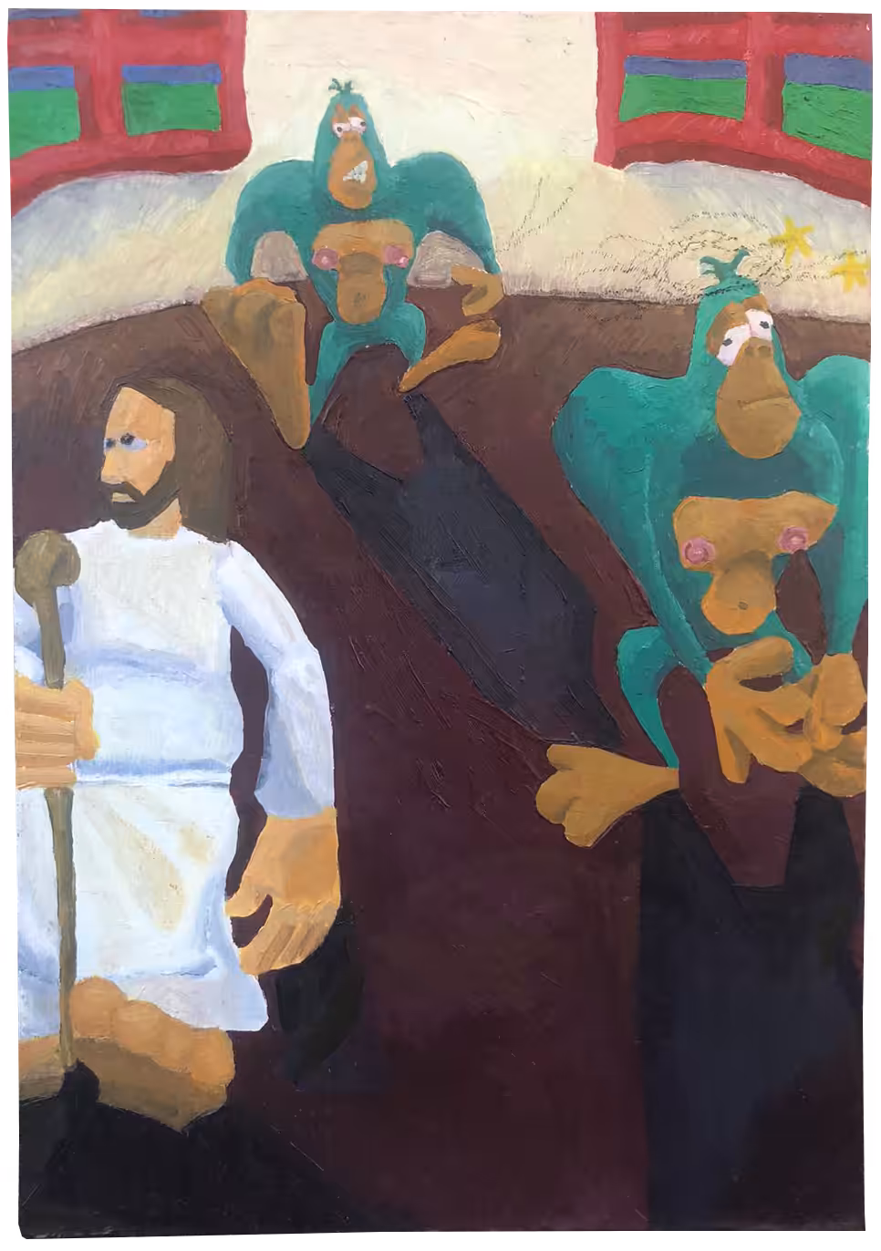 Seguir el camino.