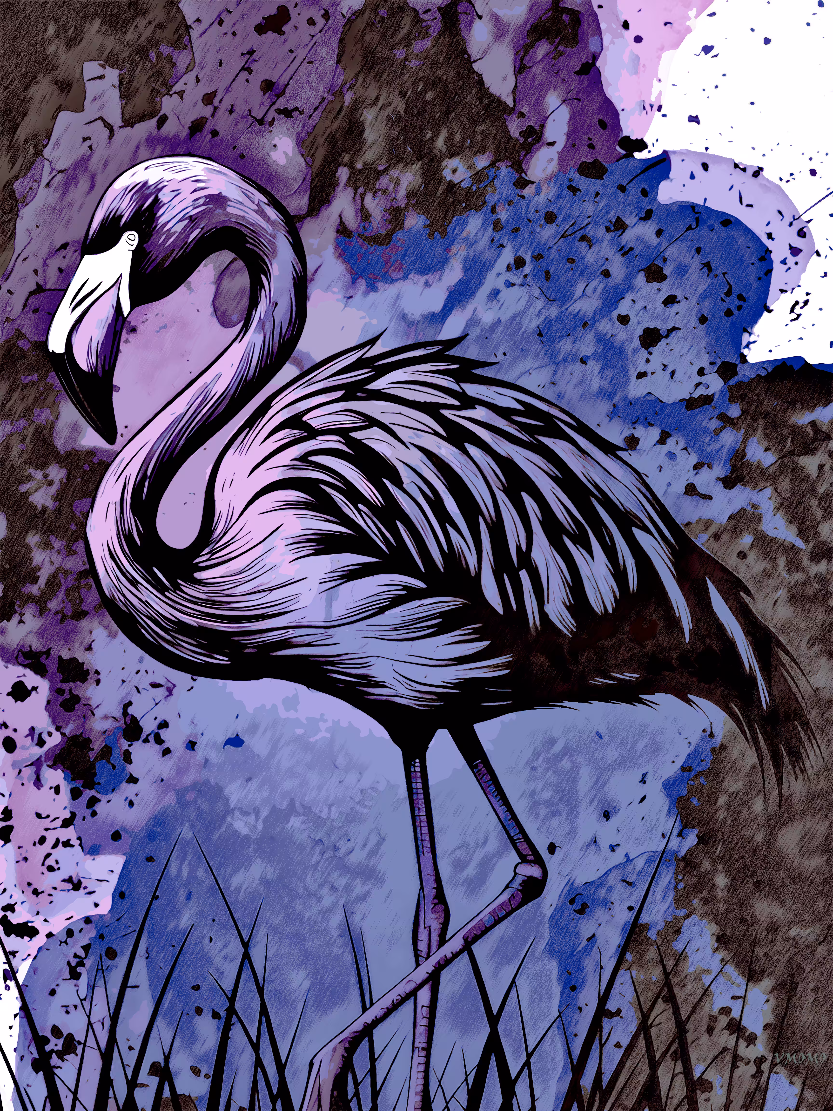 Nature’s Friends: Majestic Flamingo