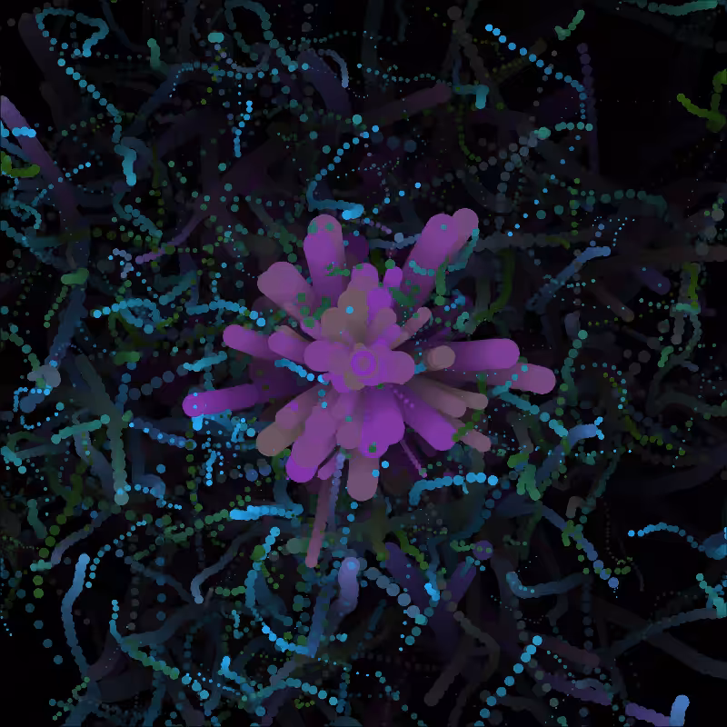 Instance Fractal Particles V1 #4