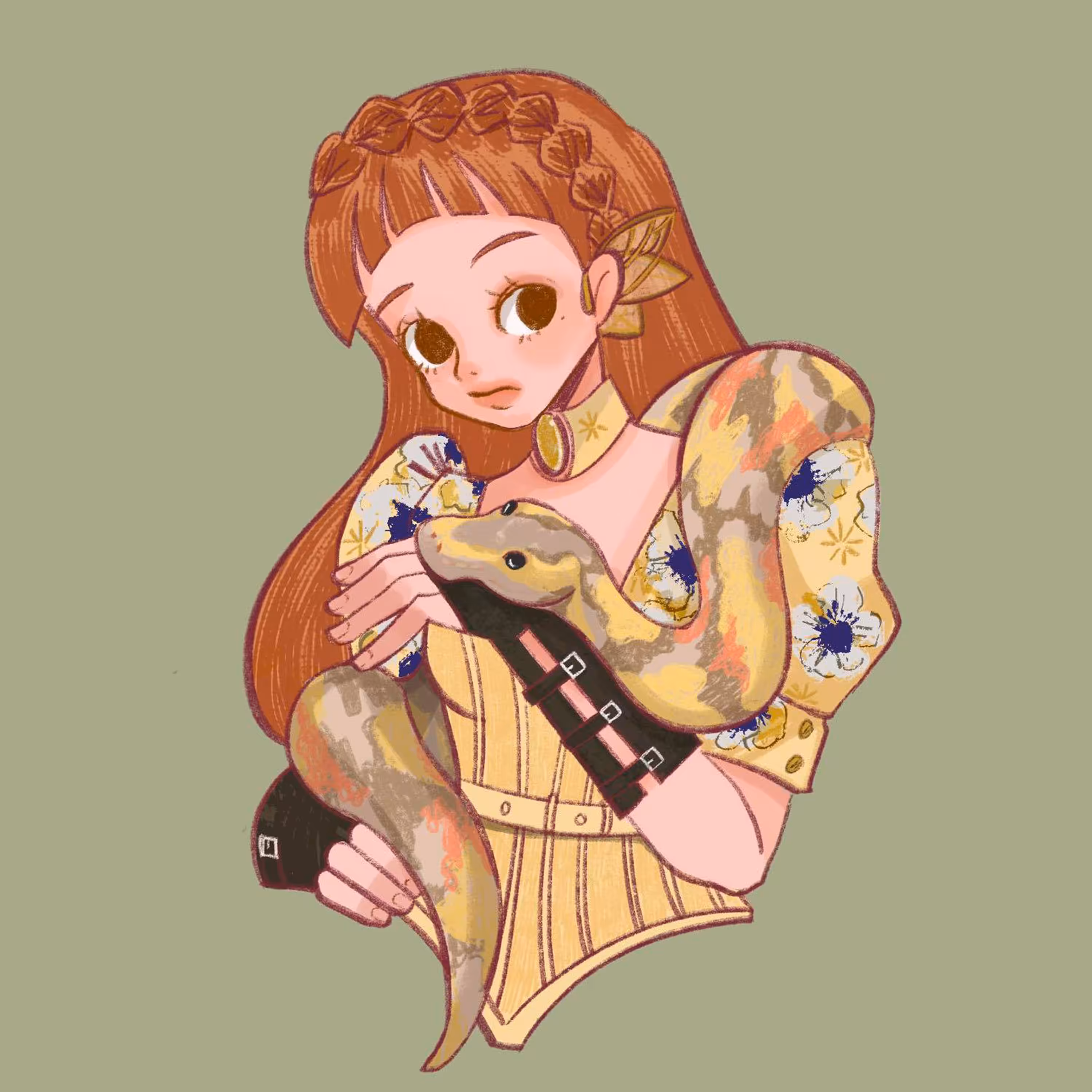 07bio_Cinnamon banana ball python