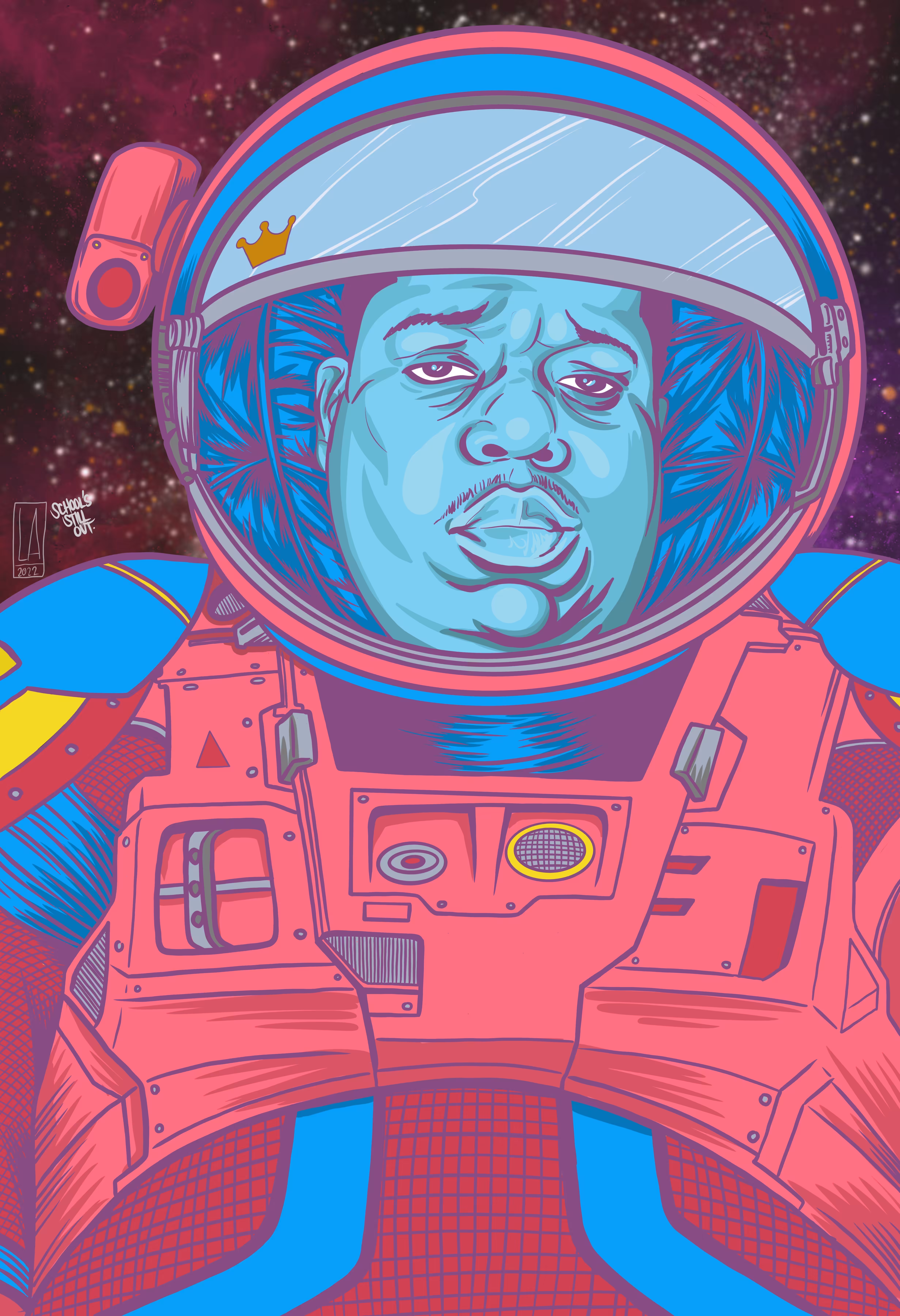 Interstellar Biggie | Lutherarts x Schoolsstillout 2022