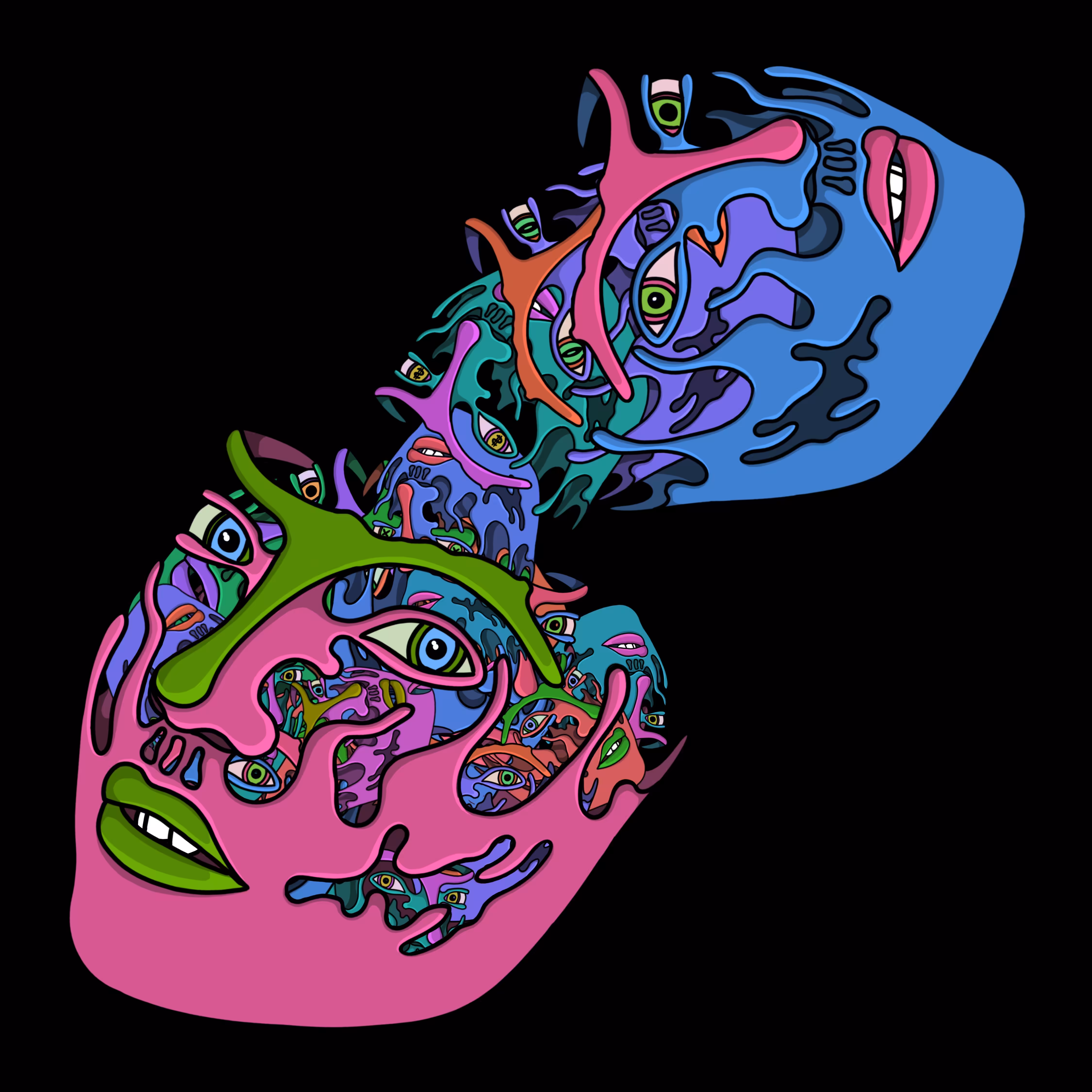 Colourful Identities (1:1)