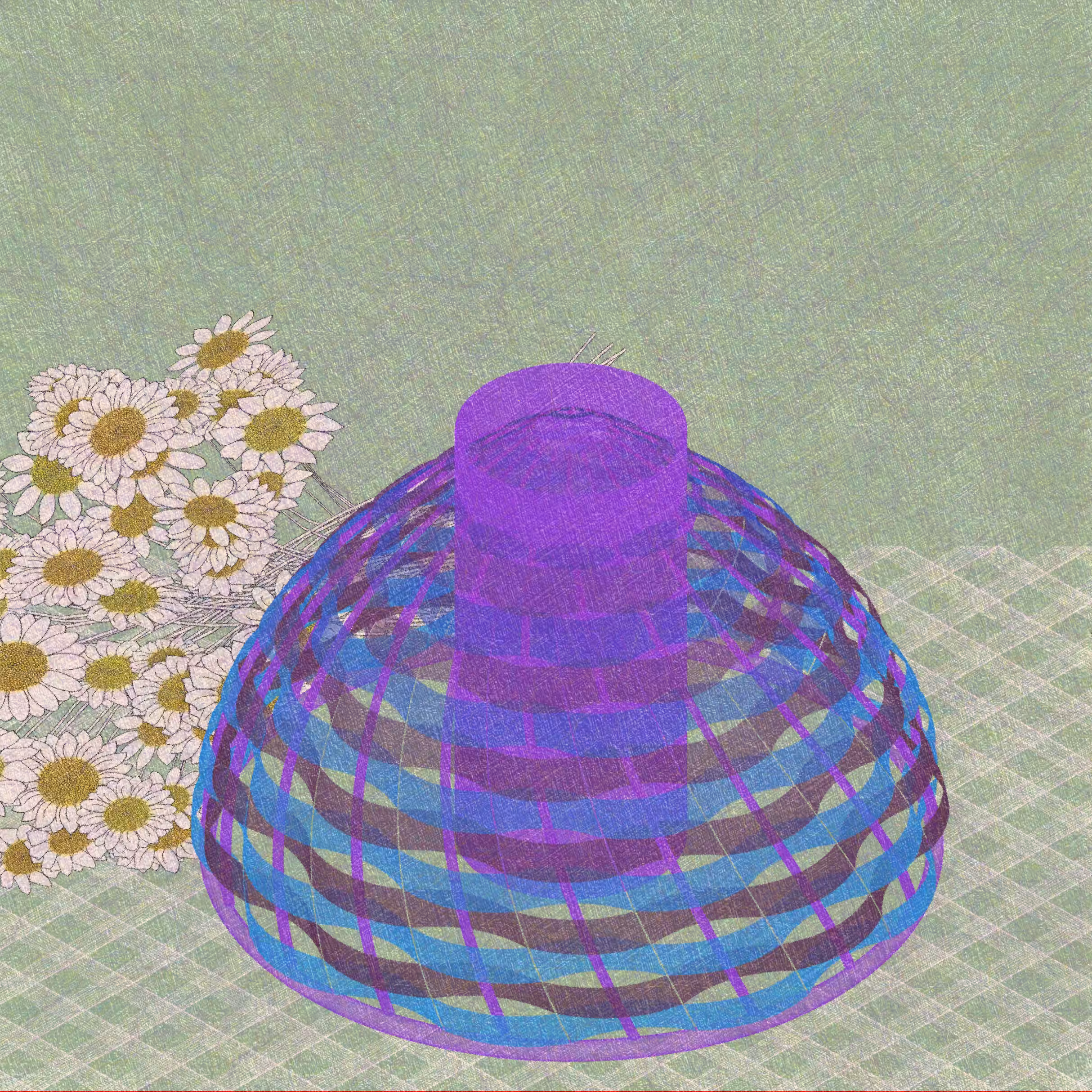 Vases and Daisies #16