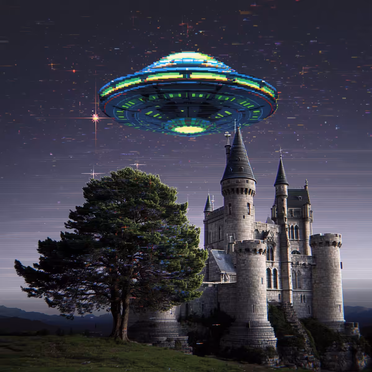 Ufo on earth 