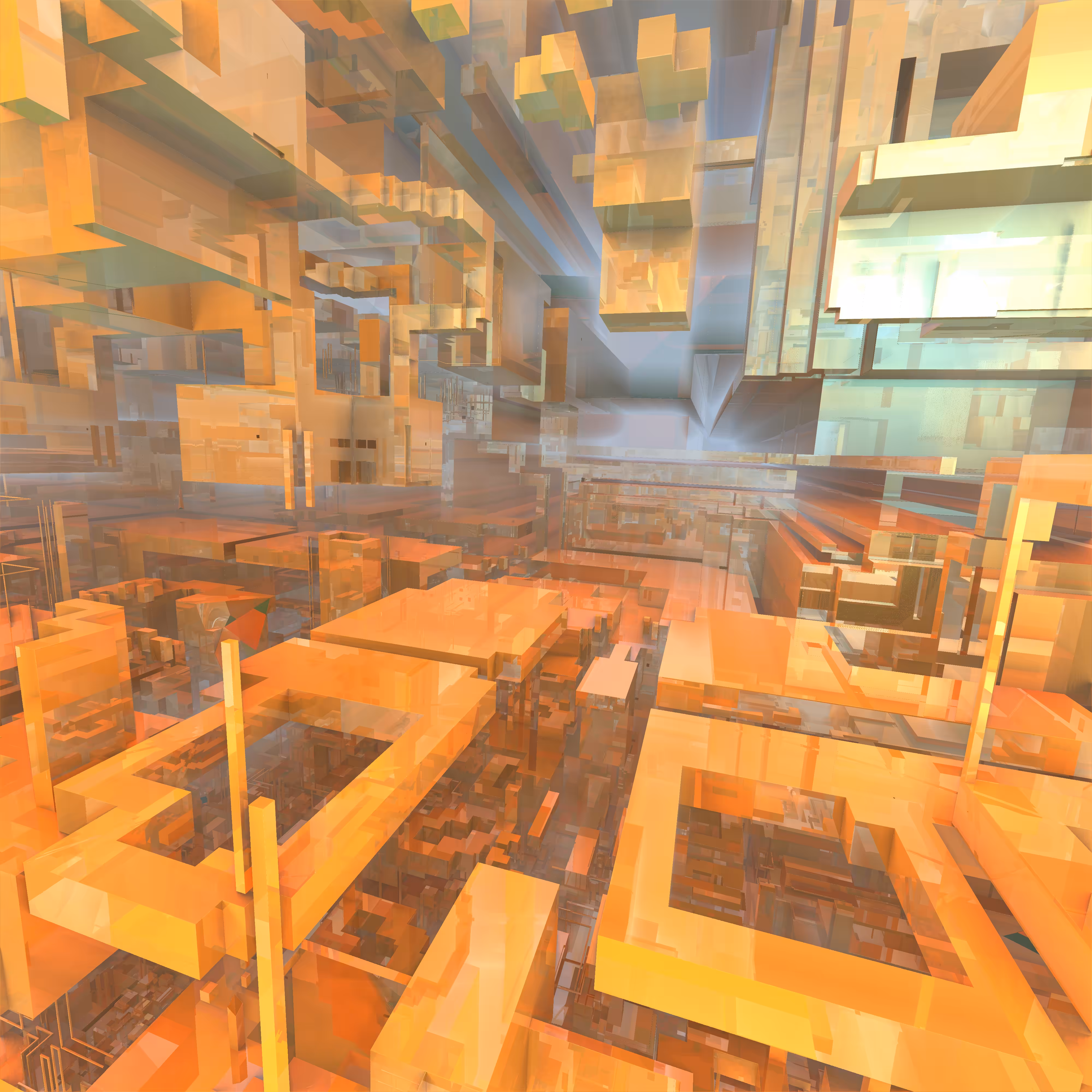 Generative Block World Atlantis