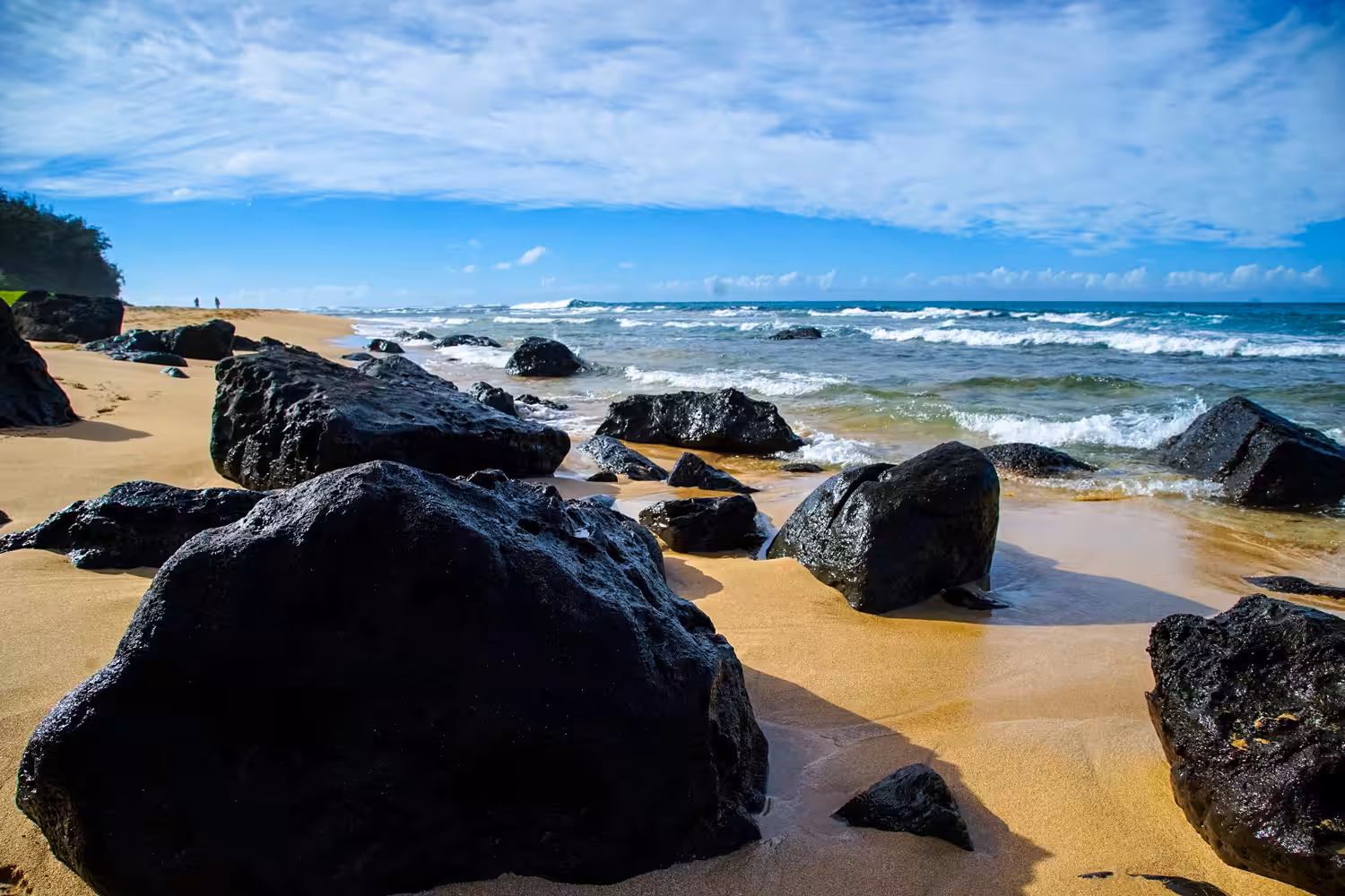 Black Rocks @ Hāʻena Beach