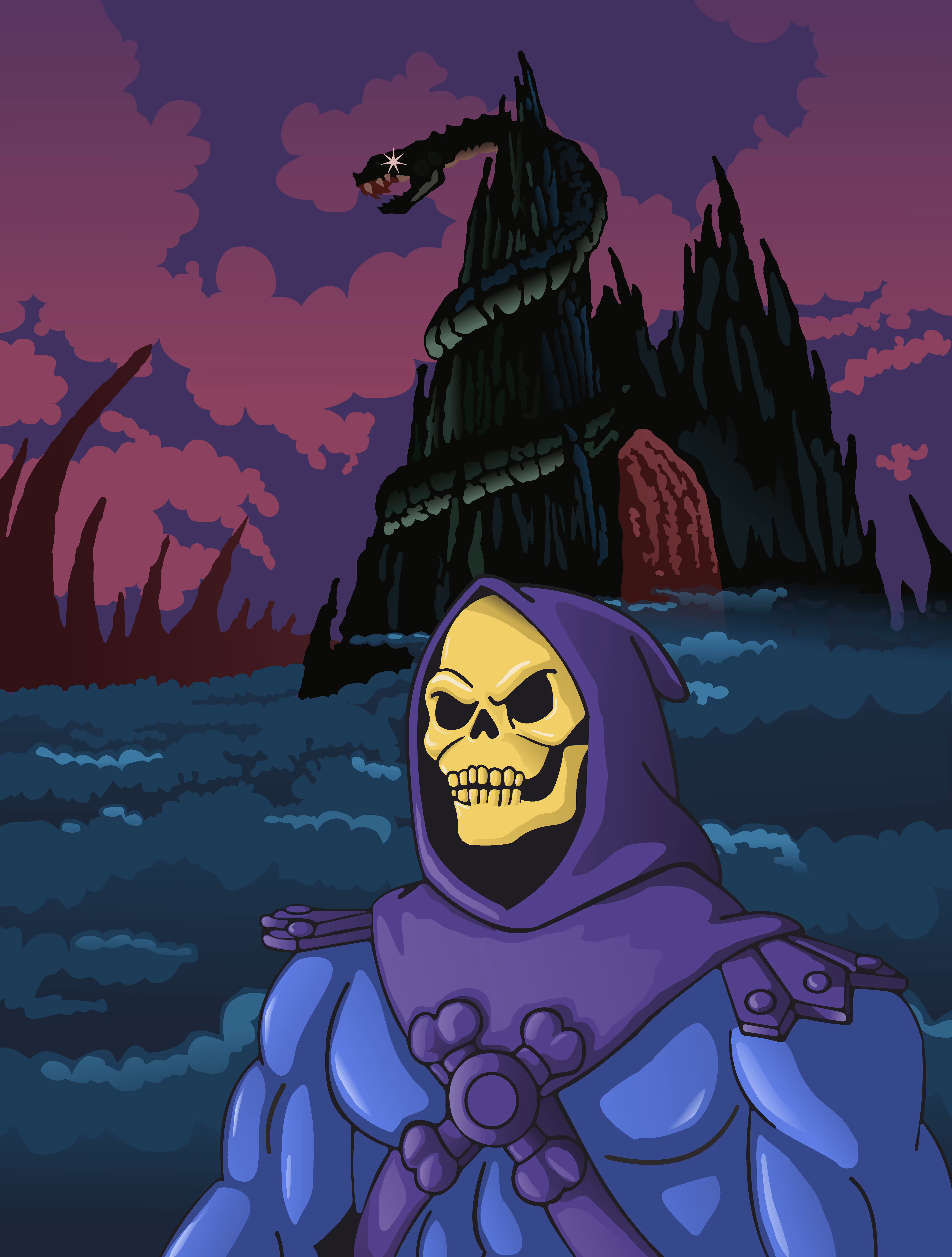 SKELETOR by SIMBIONTE_ARTE 