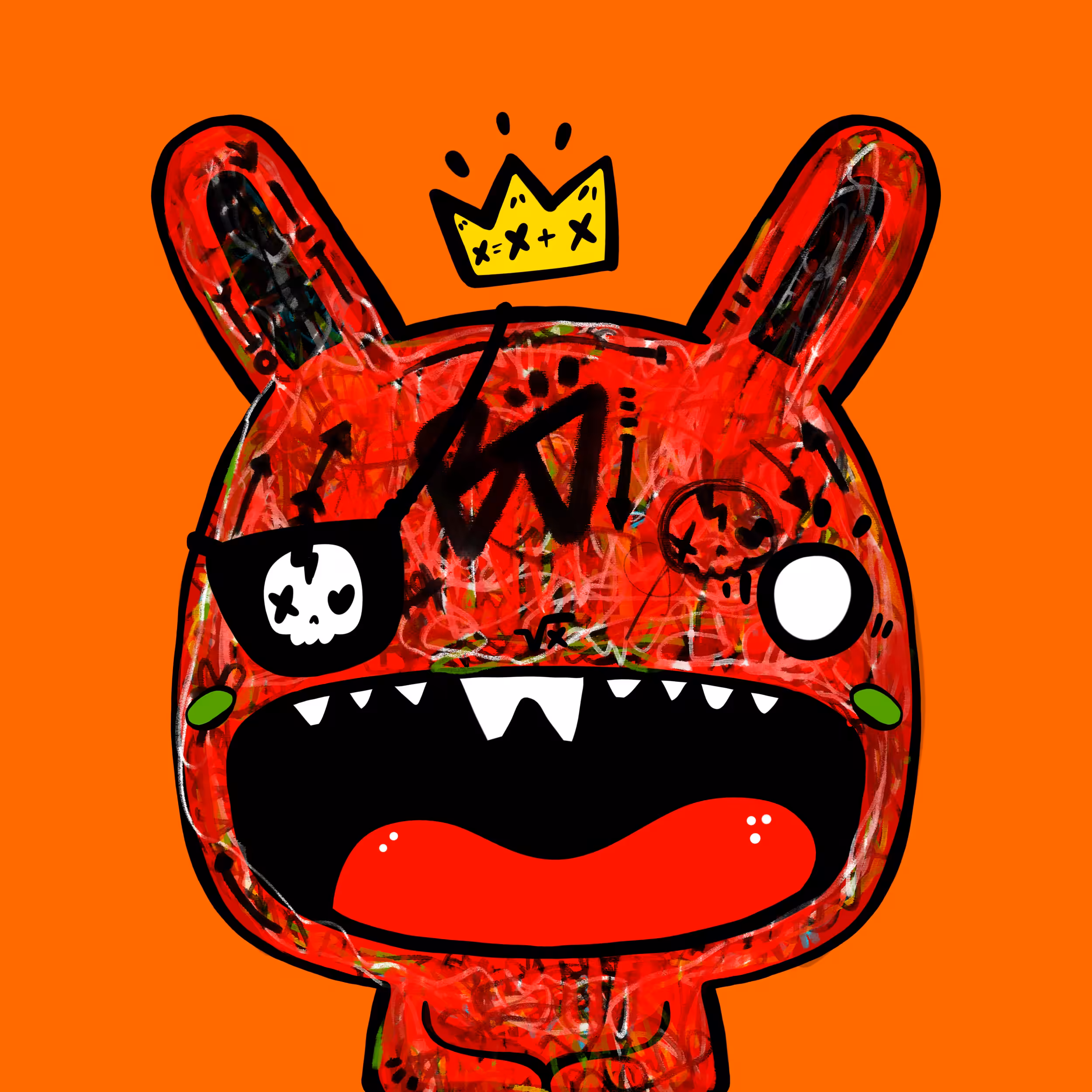TOKYO PUNKS | BAD BUNNIES: TKP BAD BUNNY #0140