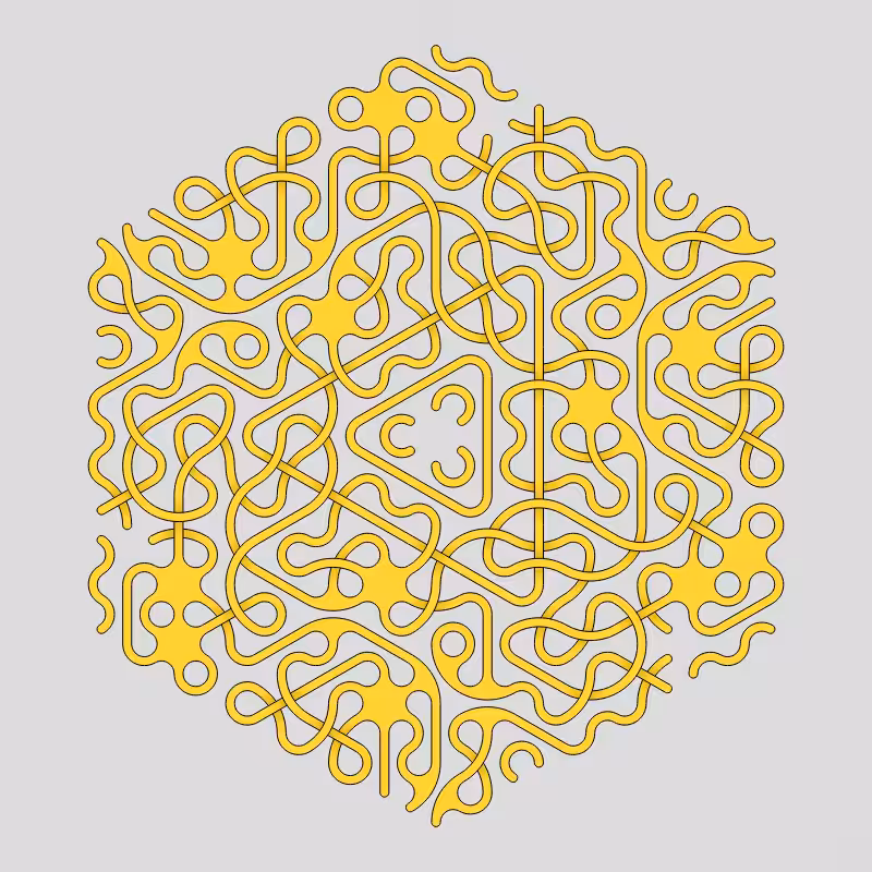 Truchet Threefold Symmetry #64