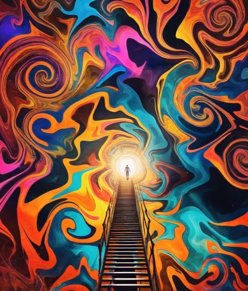 Through My Afro(Ai)Imaginationzzz: "Stairway to the Infinite"