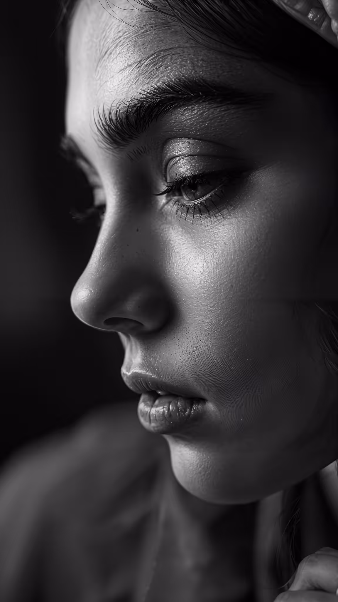Feminine in Grayscale 