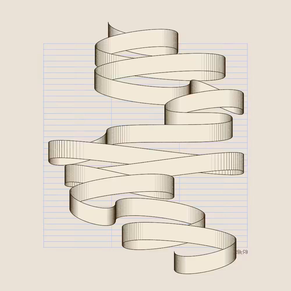 _ribbon study_ #176