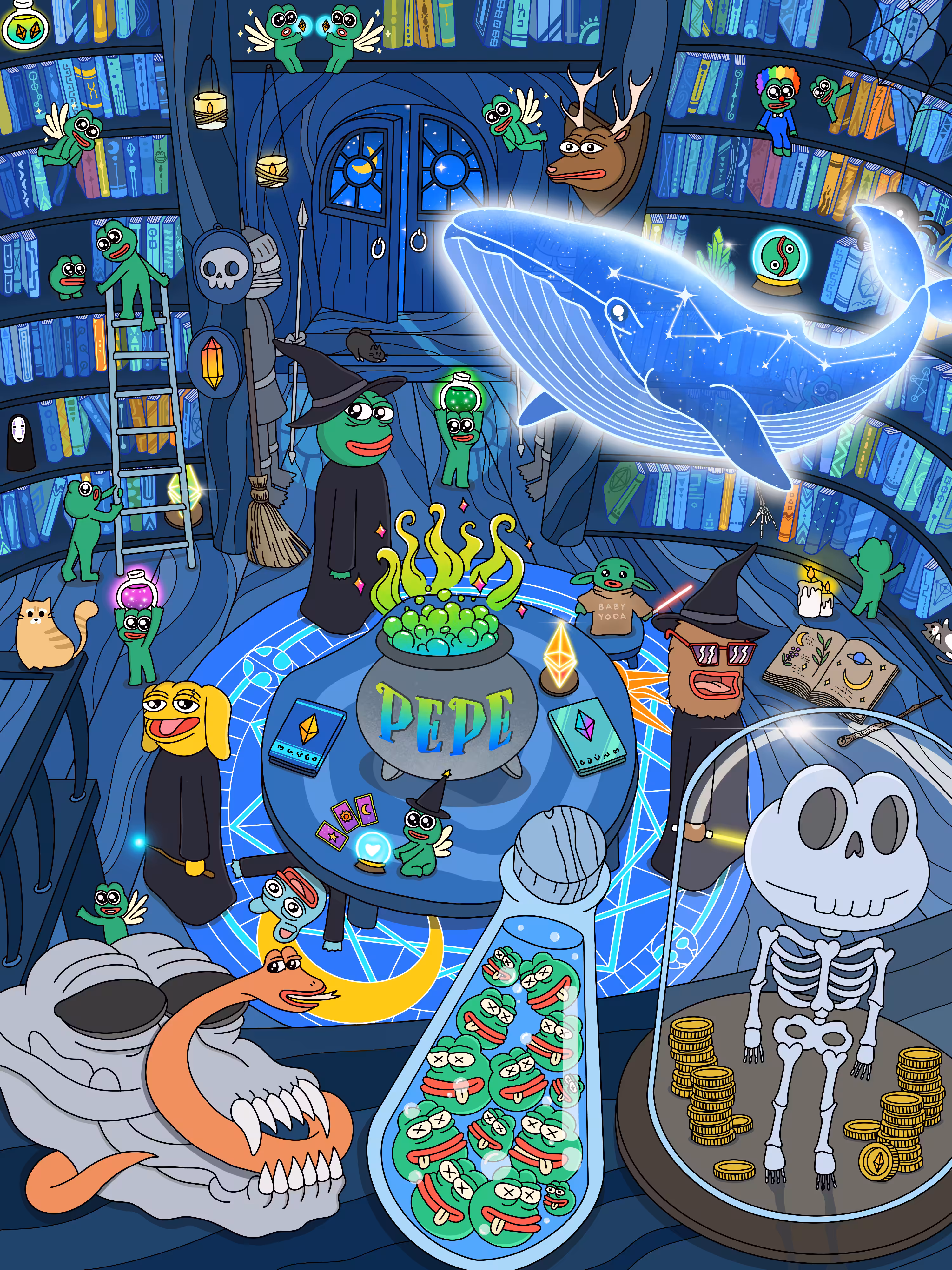 PEPE AND THE WIZARD GANG