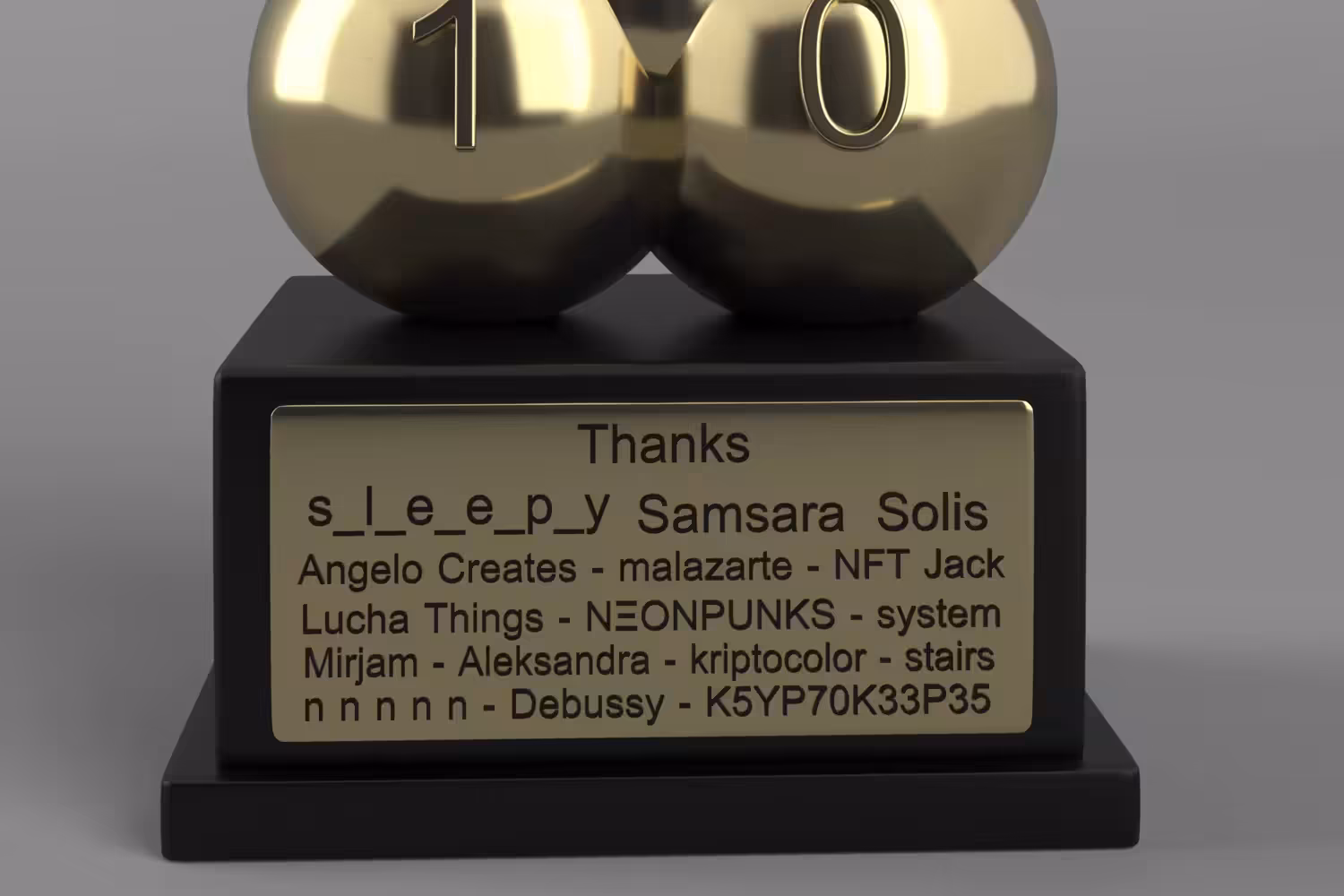 10 Penn Trophy