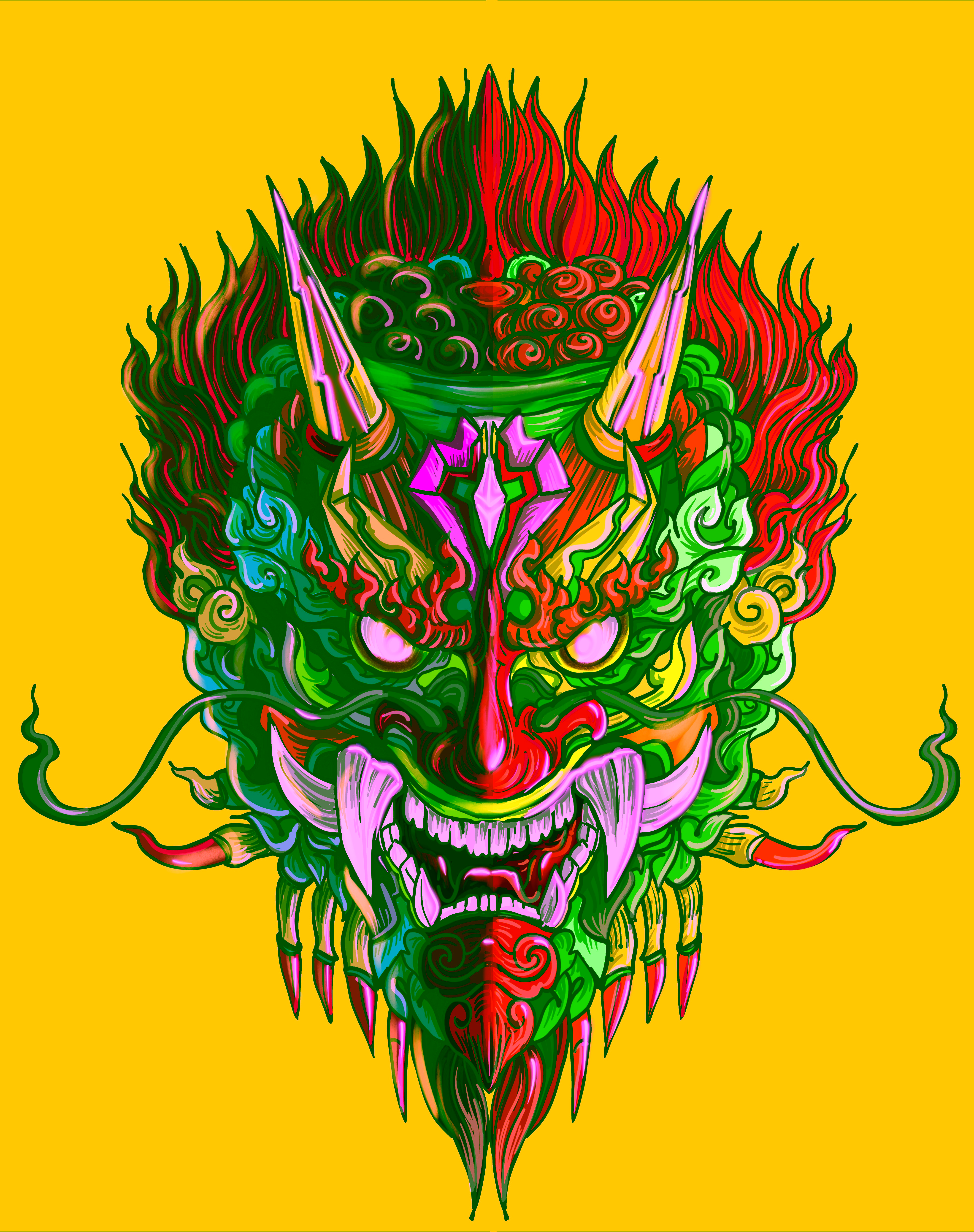 Dragon cyberpunk #08