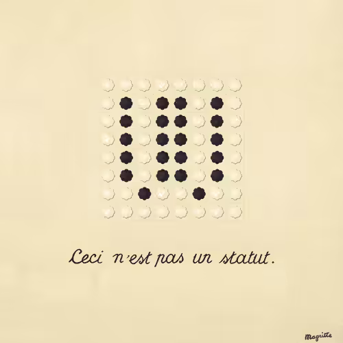 Magritte Checks #2525
