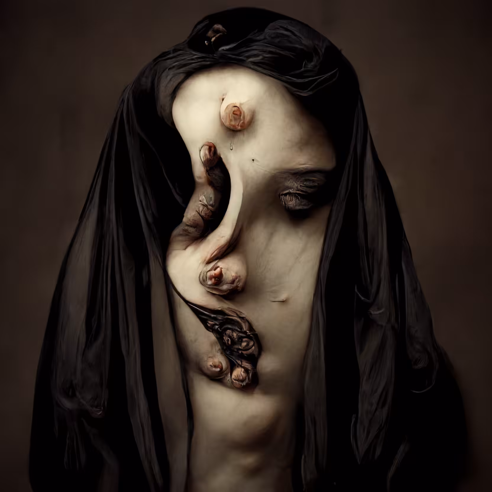 Dark Scary Woman