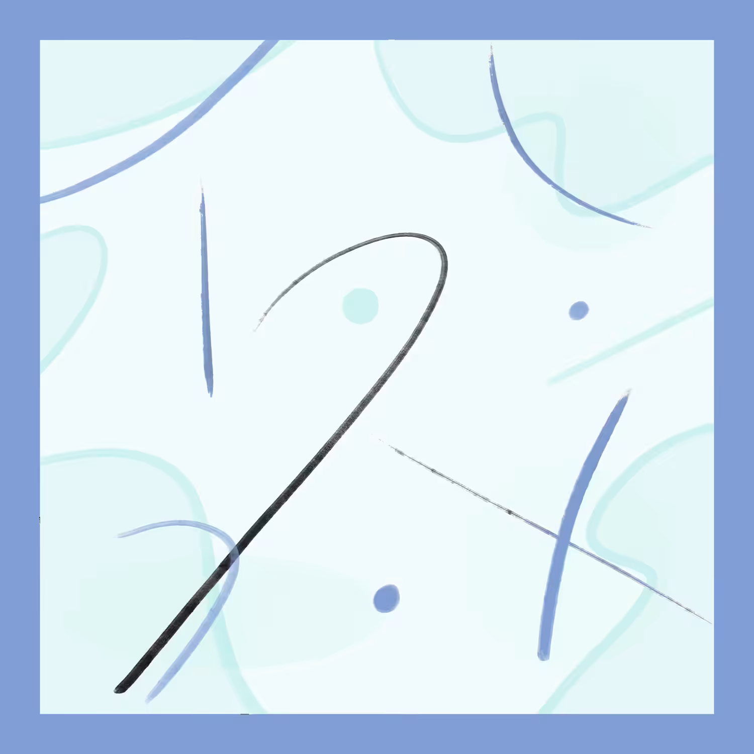 blue sea bubble
