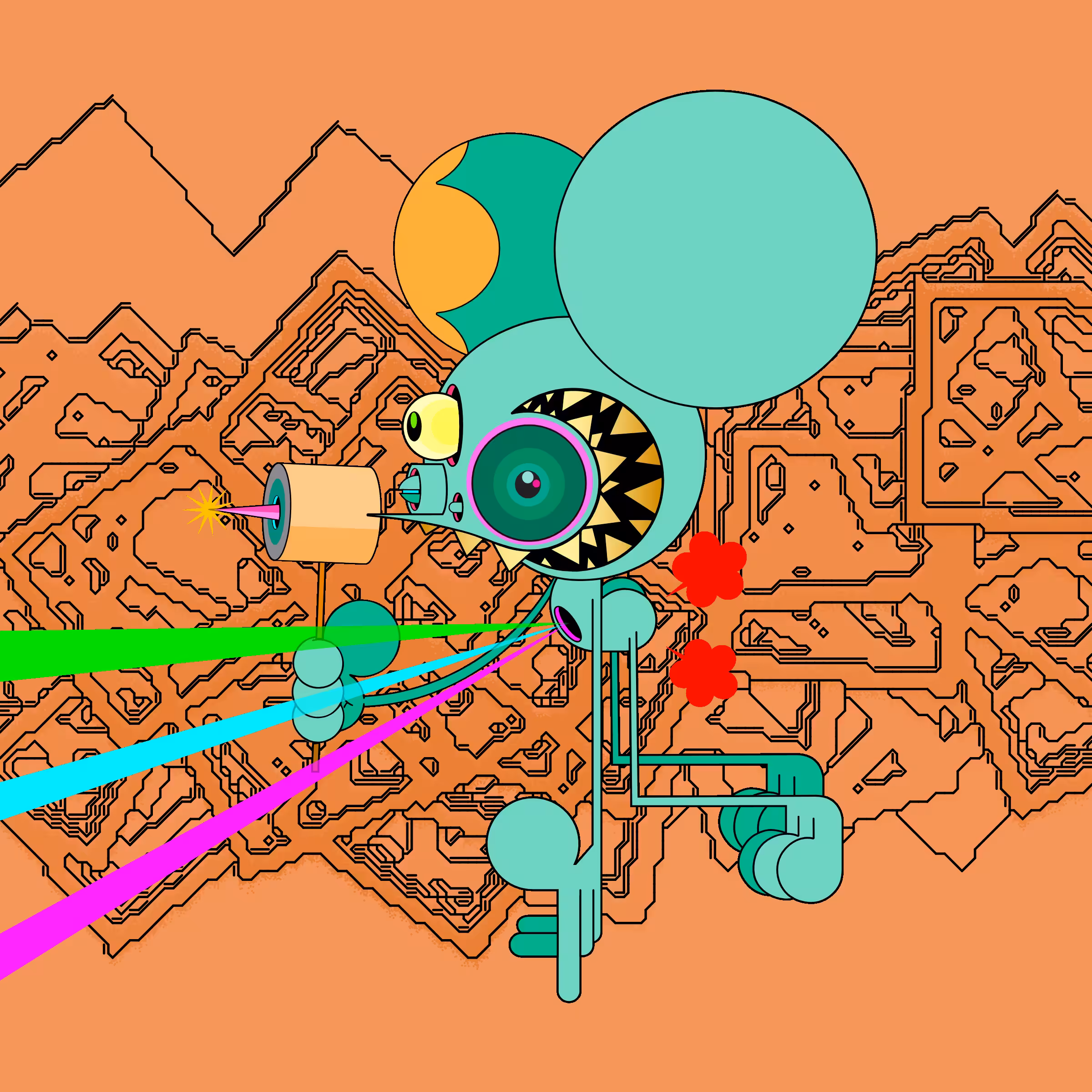 Neogen Space Monkeys #4584